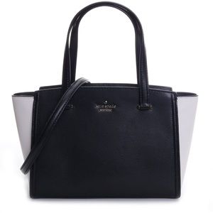 Black Kate Spade Black/Cement Handbag